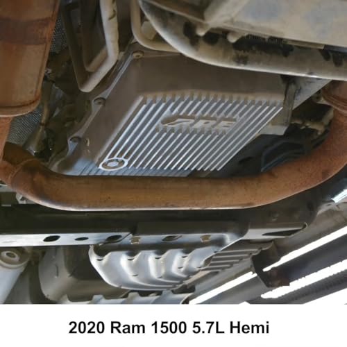 PPE- Heavy-Duty Cast Aluminum Transmission Pan (Black) 228053020 Compatible with Ram 2013-2021+ 5.7L V8 Gas, 3.0L EcoDiesel or Dodge 2015-2021+ Challenger/Charger 5.7L V8, 6.4L V8 Gas with 8HP70/8HP75