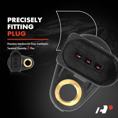 A-Premium 2-PC Engine Camshaft Position Sensor Compatible with Volkswagen Jetta, Jetta City, Passat, Golf, Golf City, Eos, GTI & Audi A4, A4 Quattro, A6, A3, S4, Allroad Quattro, TT Quattro