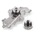 AULINK AW6348 Water Pump (W/Double-Row Sprocket;Engine 3.5L 3.7L) For 2011-2019 Ford Edge Fusion Flex Explorer Taurus,2011-2019 Lincoln MKS MKZ MKT MKX,MAZDA 6 CX9
