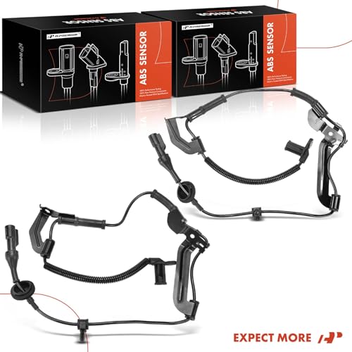 A-Premium Front Left and Right ABS Wheel Speed Sensors Compatible with Ford, Mercury Models - Escape 2009-2012, Mariner 2009-2011 - Front Driver and Passenger Side, 2-PC Set