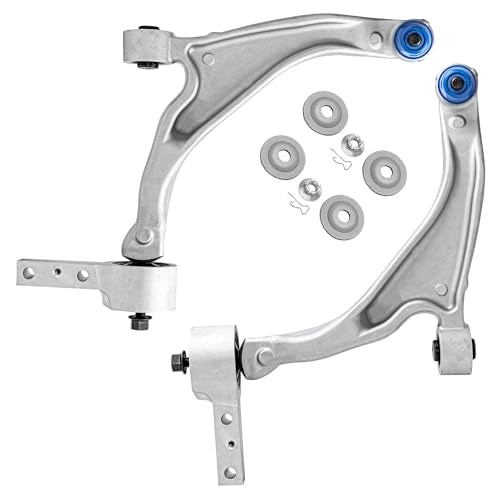 Detroit Axle - Front 2pc Control Arms for 2009-2015 Honda Pilot, 2 Lower Control Arms w/Ball Joints Assembly Set 2010 2011 2012 2013 2014 Replacement