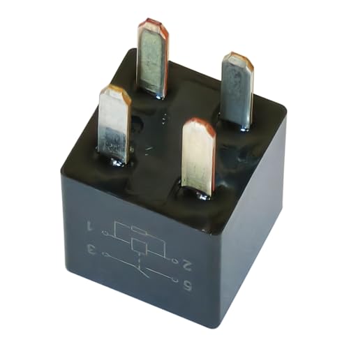 4Pcs 4016819 Ultra Micro ISO Automotive Relay 12VDC 20A 4Pins, General Purpose for Automotive Applications