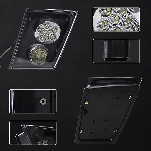TINWID1919 LED Fog Light Lamp Replacement for 2003-2017 Volvo VNL/VN Trucks Set LH&RH Passenger&Driver
