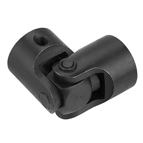 ViaGasaFamido Universal Joint Shaft Coupling ID 0.5 Inch OD 0.9 Inch 2.2 Inch Length Rotatable Universal Metal Joint Shaft Coupling Motor Connector U Joint Coupler with Screws