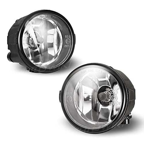 AUTOWIKI Fog Lights for 09-14 Nissan Cube/Murano, 11-13 Rogue, 11-14 Juke/Quest, 06-15 Infiniti FX35/FX37/QX70 2PCS With Clear Lens