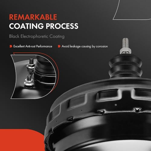 A-Premium Vacuum Power Brake Booster Compatible with Toyota Sequoia 2003 2004 2005 2006 2007