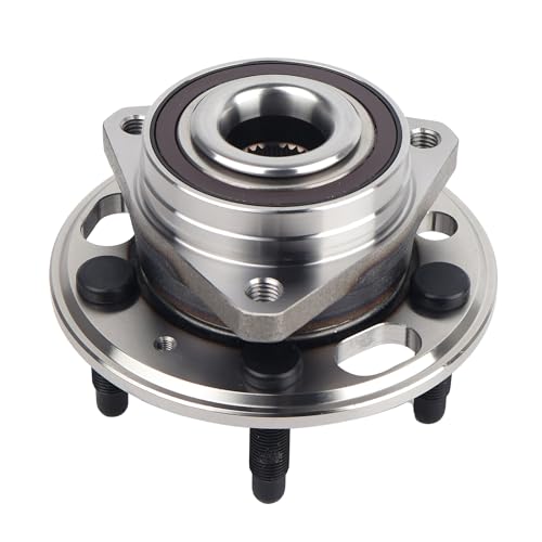 MACEL 513288 Front or Rear Wheel Hub Bearing Assembly - Compatible with Chevy Malibu, Impala, Equinox, GMC Terrain, Buick Lacrosse, Cadillac XTS, CTS, Regal - 5 Lugs w/ABS
