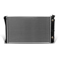 DNA Motoring OEM-RA-709 OE Style 1-Row Aluminum Core Radiator Compatible with 81-86 C/K 1500 2500 3500,28-1/4" W X 17-1/4" H X 1-1/4" D,1-5/16" Inlet / 1-9/16" Outlet