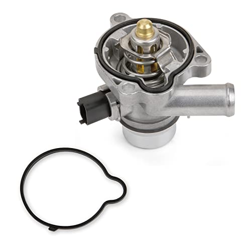 MILIPARTS Upgraded Aluminum Engine Coolant Thermostat Housing Assembly Compatible with Buick Encore 2013-2020 Chevy Cruze Sonic Trax 2011-2016 1.4L Replace 55579010