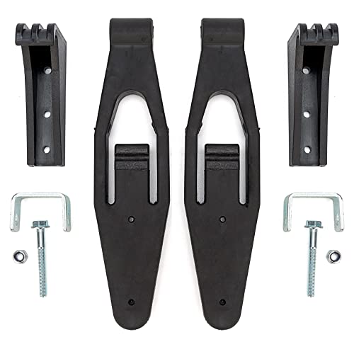 2 Pack For Peterbilt Kenworth Hood Latch Base Compatible With Peterbilt 357 367 377 378 379 388 389 & Kenworth T300 T600 T800 W900 Replace Part L56-0001 315-5401 HLK1035 2312857 2313857