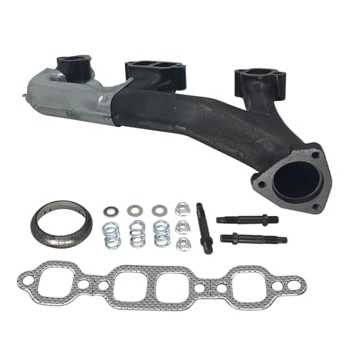 Exhaust Manifold Pair Left & Right Side Compatible With Chevrolet C1500 C2500 C3500 K1500 K2500 K3500 1988-1995 Compatible With GMC C1500 C2500 C3500 K1500 K2500 K3500 1988-1995 674-156 674-157