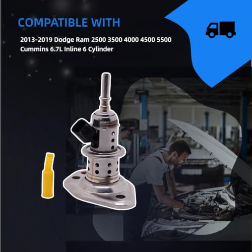 Koruidar 4627241AF Diesel Exhaust Fluid (DEF) Injection Nozzle Compatible with 2013-2024 Ram 2500 3500 4500 5500 6.7L Replaces 4627241AD 55504439