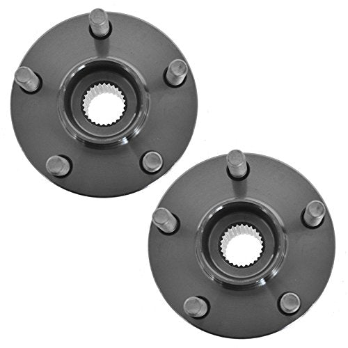 TRQ Front Left and Right Wheel Bearing and Hub Assembly 2 Piece Set Compatible with 2005-2014 Subaru Outback 2009-2014 Forester 2005-2014 Legacy 2013-2014 XV Crosstrek