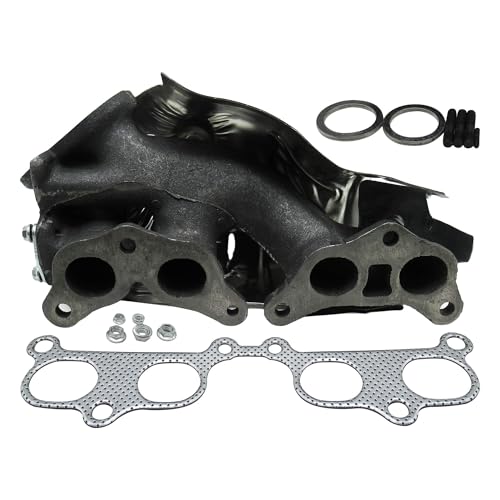 Exhaust Manifold & Gasket Kit Compatible with 1995-2001 Toyota Tacoma 4Runner T100 2.4L 2.7L L4 Repalce OEM Number(s): 674-464, 1714175030, 327-58679