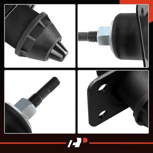 A-Premium Hood Release Latch Set Compatible with 2004-2018 Volvo Truck VN VNL, 4PCS Front Upper & Lower Hood Latches, Driver and Passenger Side Hood Latch Set, Replace# 20498998, 20565619, 8074938
