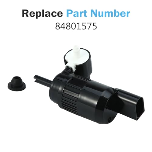 Windshield Washer Pump Fluid Pump for Chevy Chevrolet Suburban Tahoe Colorado Equinox GMC Yukon Yukon XL Terrain Canyon Escalade Escalade ESV XT4 2021 2022 2023 2024 2025 2026 21 22 23 24 25 84801575