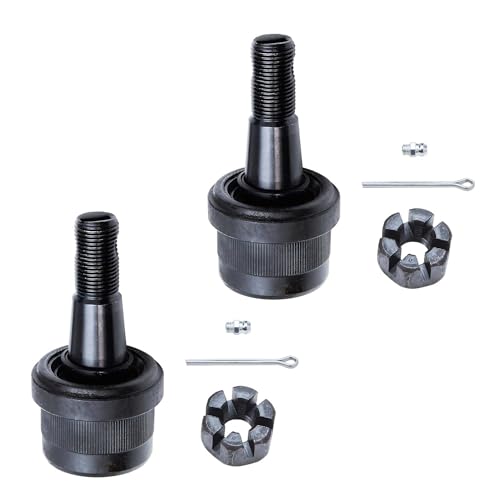 Detroit Axle - 10pc Suspension Kit for 2007-2017 Jeep Wrangler, 2018 Wrangler JK, 4 Front Upper & Lower Ball Joints 2 Rear Sway Bars 4 Inner Outer Tie Rod Ends Replacement