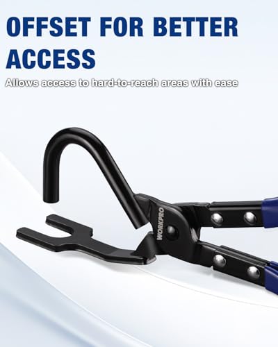 WORKPRO Exhaust Hanger Removal Tool, Heavy-Duty Exhaust Hanger Pliers