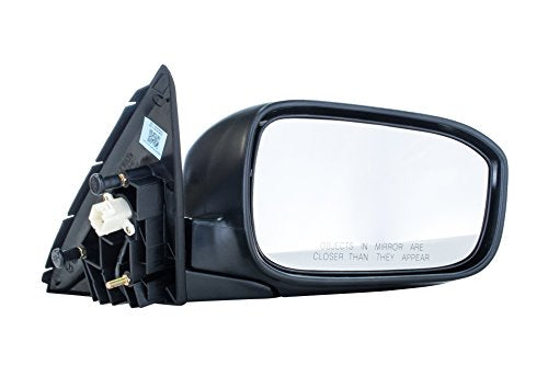 Dependable Direct Passenger Side Mirror Fits Honda Accord LX/EX/SE Models 4 Door Sedan (2003-2007) Power Adjusting Non-Heated Right Side Rear View Outside Door Mirror Replacement - HO1321152