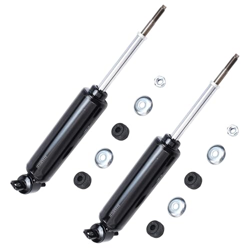 Detroit Axle - 2WD Shock Absorbers for 97-04 Dakota, 99-03 Dodge Durango, 4 Front and Shock Absorbers Assembly 1999 2000 2001 2002 2003 Replacement