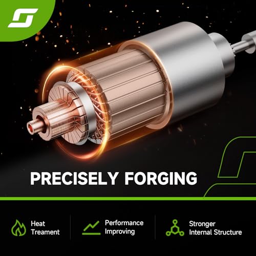 19616 Starter Compatible with Chrysler 200 11-17, Town & Country 11-16, V6 3.6L, 2011-2019 Dodge Journey, Grand Caravan 11-20, Avenger 11-14, Ram C/V Promaster 1500 2500 3500, 14 Jeep Cherokee 3.2L