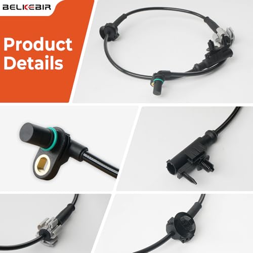 4PCS ABS Wheel Speed Sensor Front & Rear, Left & Right Compatible with 2007-2014 Chevy Silverado 1500/Avalanche/Suburban 1500/Tahoe, GMC Yukon/Yukon XL 1500, Cadillac Escalade Replace 15229012 ALS1464