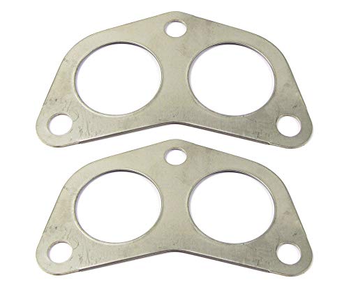Atlantic British Ltd. Set of 2 Exhaust Manifold Gaskets ETC4524 for Land Rover Discovery, Defender, and Range Rover Classic