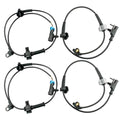 ABS Wheel Speed Sensor Front Rear Left Right fit for GMC Yukon XL 1500, Chevy Tahoe Suburban Avalanche, Cadillac Escalade 2007 2008 2009 2010 2011 2012 2013 2014, Driver Passenger, 4pcs