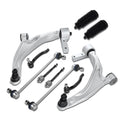 HAWK BROTHER Control Arm, Replacement For Control Arms with Ball Joint Inner Outer Tie Rods Boots Sway Bar Links Suspension Kit Compatible With 2009-2015 Honda Pilot