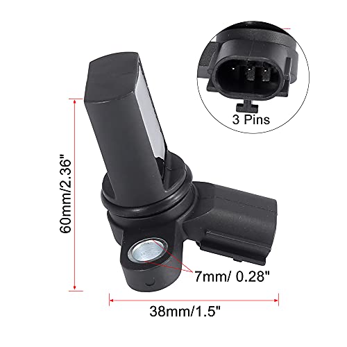 X AUTOHAUX 23731-4350C Car Crankshaft Position Sensor for Nissan Sentra 2000-2006 for Infiniti Q45 2002-2006