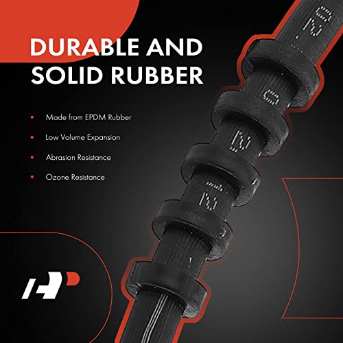A-Premium Front Brake Hydraulic Hose Compatible with Select Ford, Mazda and Mercury Models - Ranger 98-11, Explorer 96-01, B3000 98-02/05, B4000 98-09, Mountaineer 97-01, Explorer Sport Trac