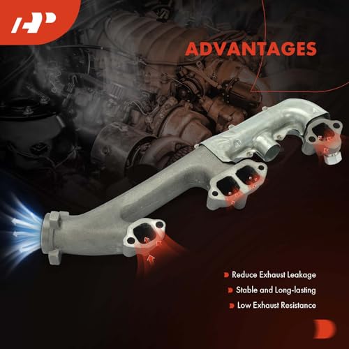 A-Premium V8 5.0 5.7L Exhaust Manifold Kit W/Gaskets & Hardware