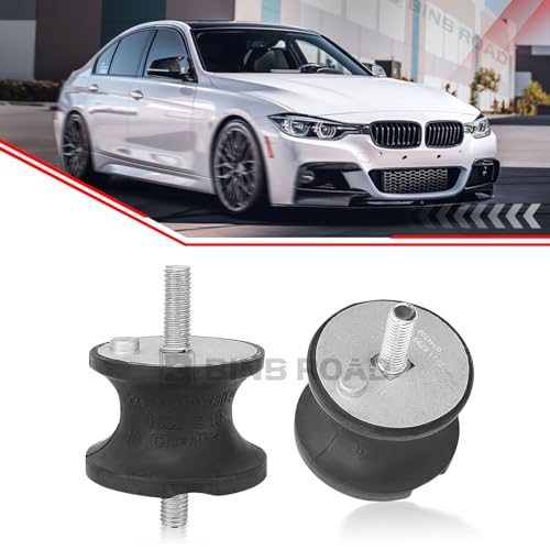 BINB ROAD 2Pcs Rear Transmission Mount Compatible with BMW 128i 325i 328i 330i 335i 525i 528i 530i Z3 Z4 (Replaces 22316799331)