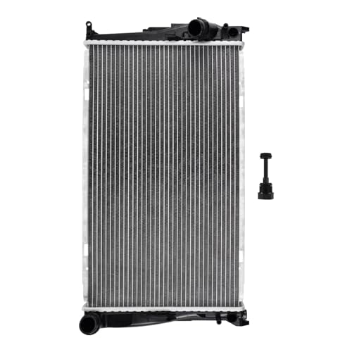 AUTOSITY CU2941 Radiator, Compatible with 2007-2013 335i, 2013-2015 X1, 2009-2013 335i xDrive, 2008-2013 135i, 2007-2008 335xi, 2009-2016 Z4, Aluminum Automotive Replacement Radiator