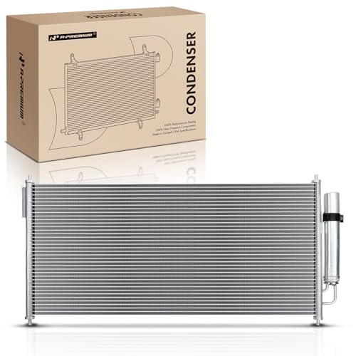 A-Premium Air Conditioning A/C Condenser Compatible with Nissan Altima 2002-2006, Maxima 2004-2008, 2.5L 3.5L, Replace# 921007Y000