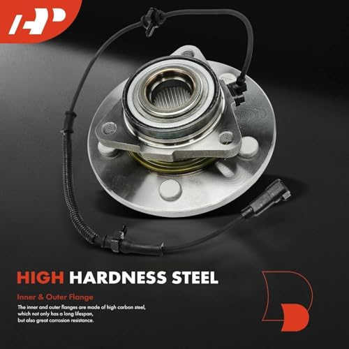 A-Premium 2 x Front Wheel Bearing and Hub Assembly with ABS & 5-Lug Compatible with Ram 1500 2012-2018, 1500 Classic 2019-2022