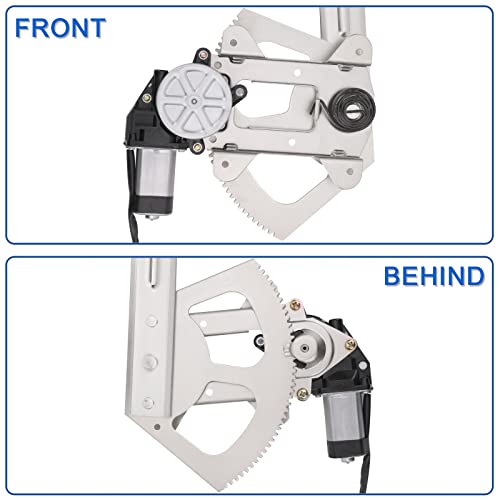 Obaee 741-655 Front Driver Side Power Window Lift Regulator with Motor Compatible with Chevy/GMC C1500 C2500 C3500 K1500 K2500 K3500 Chevy Blazer Tahoe GMC Yukon 1988-2002