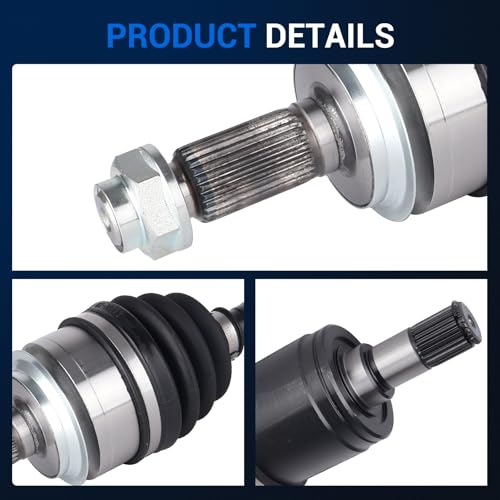 Autoround 664232 Front Left CV Axle Assembly Compatible with Honda Civic 2006 2007 2008 2009 2010 2011 2012 2013 2014 2015, 1.8L L4 Automatic Trans, Front Driver Side