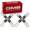 2 pc GMB Rear Shaft Front Ctr U-Joints for Chevrolet Colorado 2004-12