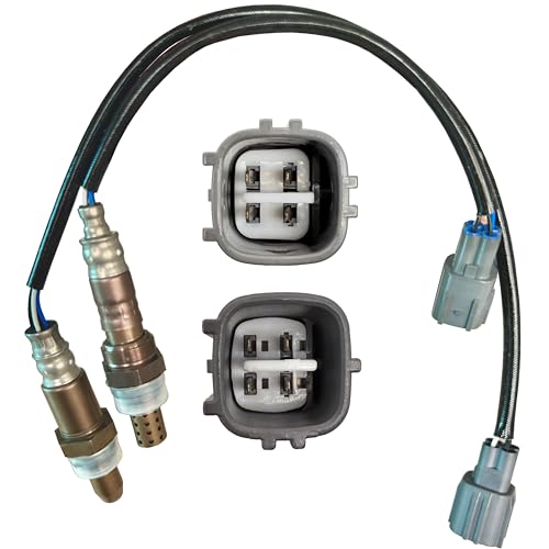 MecXora 234-4622 & 234-9008 Upstream/Downstream Oxygen O2 Sensor - Compatible with Toyota Camry, Avalon, Venza, Corolla, Matrix, Pontiac Vibe Lexus ES350 (2008-2013) -Replaces 250-54007 250-24360