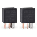 EHDIS 5 Pin Relay 12V 30A SPDT Multi-Purpose Relay Heavy Duty Standard Relay Kit Pack of 2 Model JD1914-12V-30A