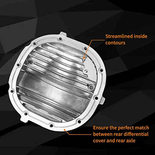 8.8" Rear Axle Differential Cover Aluminum & Finned, Fit for Ford Mustang