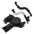 X AUTOHAUX PCV Valve Engine Crankcase Vent Oil Separator Breather Hose Exhaust Pipe Kit 06H103495AH for VW Beetle CC Jetta GTI Passat Tiguan for Audi A3 A4 A5 Q5 TT 2.0L L4 ONLY