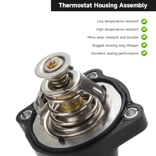 YOLLKY Coolant Thermostat Housing for Mazda 3 5 MX-5 Miata LF7015170