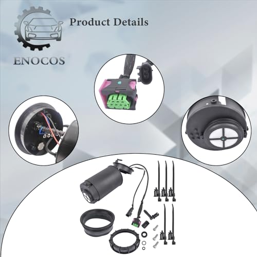 Enocos 904-394 Diesel Exhaust Fluid Heater (DEF) Compatible with 2012-2016 Chevy Silverado GMC Sierra 2500HD 3500HD Duramax LML LGH 6.6L V8 Replacement# 22872118 84412924