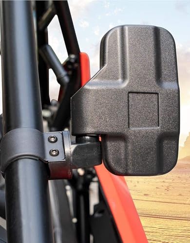 KEMIMOTO UTV Mirrors UTV Side Mirrors Fits 1.6 inch to 2 inch Roll Cage