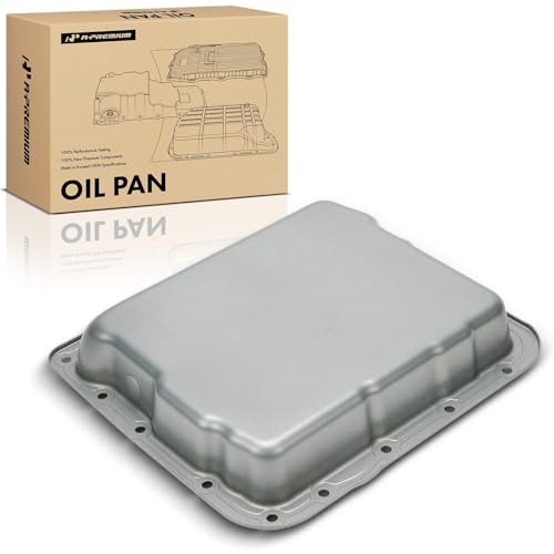 A-Premium Transmission Oil Pan Without Drain Plug Compatible with GM Vehicles with THM700-R4/4L60/MD8 or 4L60-E 4-Speed Automatic Transmission