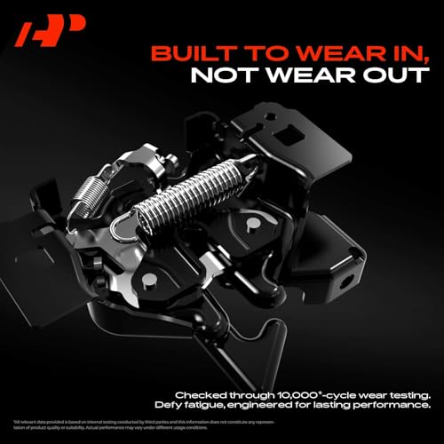 A-Premium Hood Latch Lock Compatible with Toyota Highlander 2008-2010, Front Hood Lock Engine Bonnet Latch Assembly