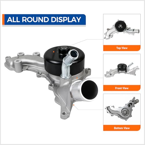 PAROD AW6169 Water Pump Fit for [3.6L V6] Jeep Grand Cherokee, Chrysler 200 300, Dodge Avenger Challenger Durango Grand Caravan, Ram 1500 Classic, C/V, Promaster 1500, Promaster 2500 3500, VW Routan