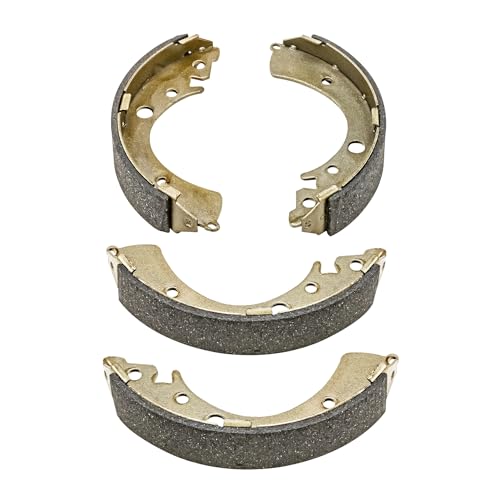 Detroit Axle - Rear Brake Kit for L4 1.7L 01-05 Honda Civic Disc Brakes Drums 2001 2002 2003 2004 2005 Brake Shoes Replacement